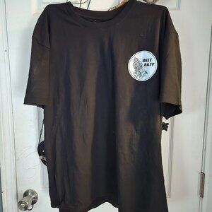 REST EASY EASY COME EASY GO BURNING MONEY MENS TEE